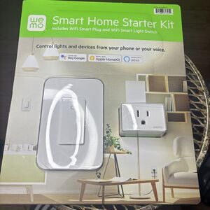 Wemo Smart Home Starter Kit Smart Plug & Switch Controlled Google Apple Alexa